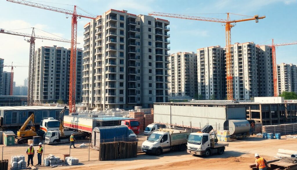 Сводка строительных площадок: текущие объекты и статус сдачи по регионам - иллюстрация