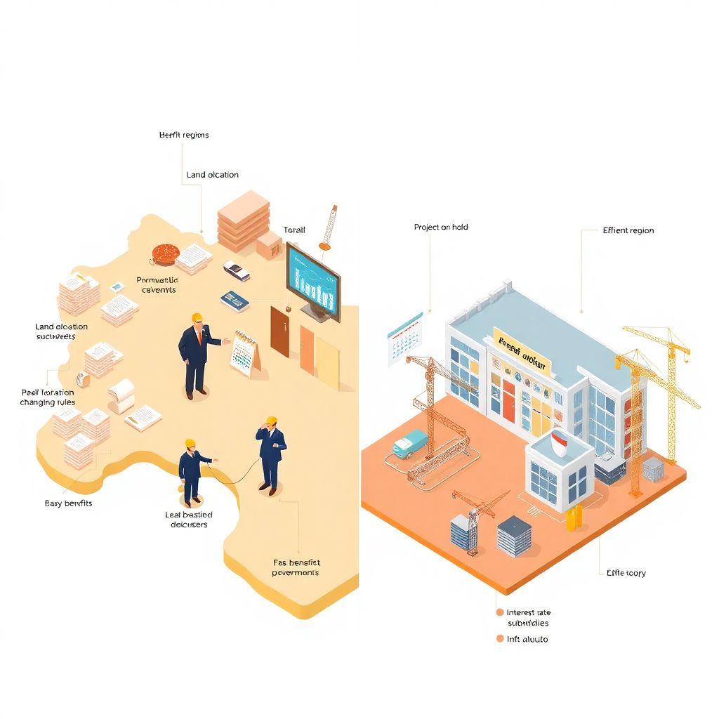 Сравнение региональных программ поддержки застройщиков в России