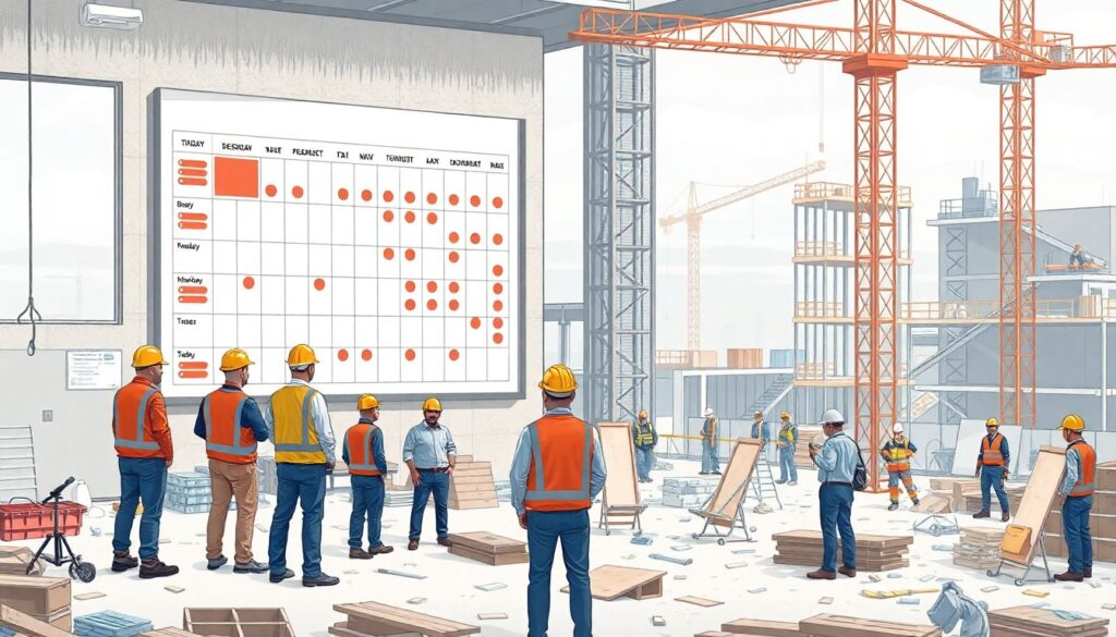 Риски задержек на стройплощадке и способы их устранения - иллюстрация