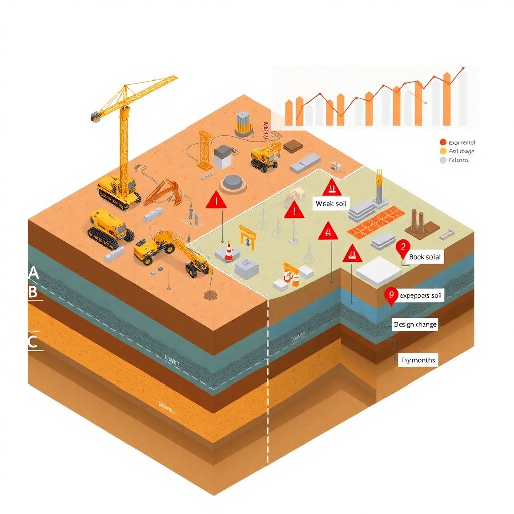 Грунтовые условия и их роль в графике сдачи объектов строительства