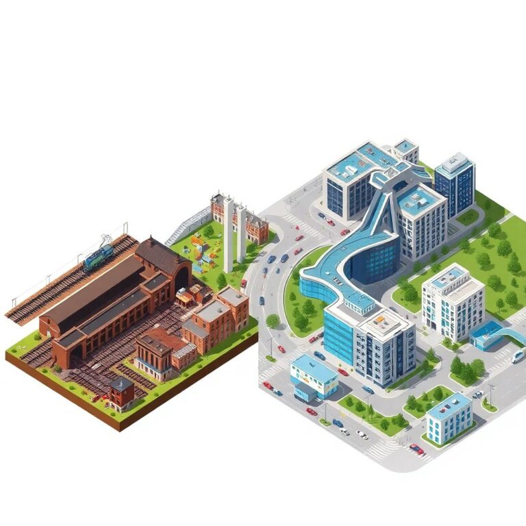 Планы застройки в окрестностях крупных транспортных узлов: условия и перспективы