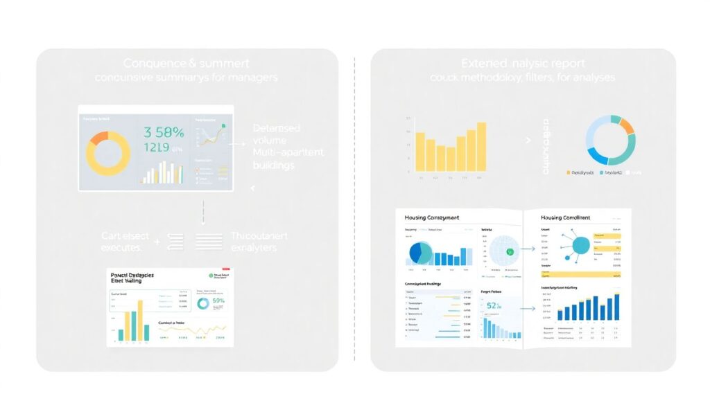 Аналитика по объемам строительства и сдаче объектов - иллюстрация