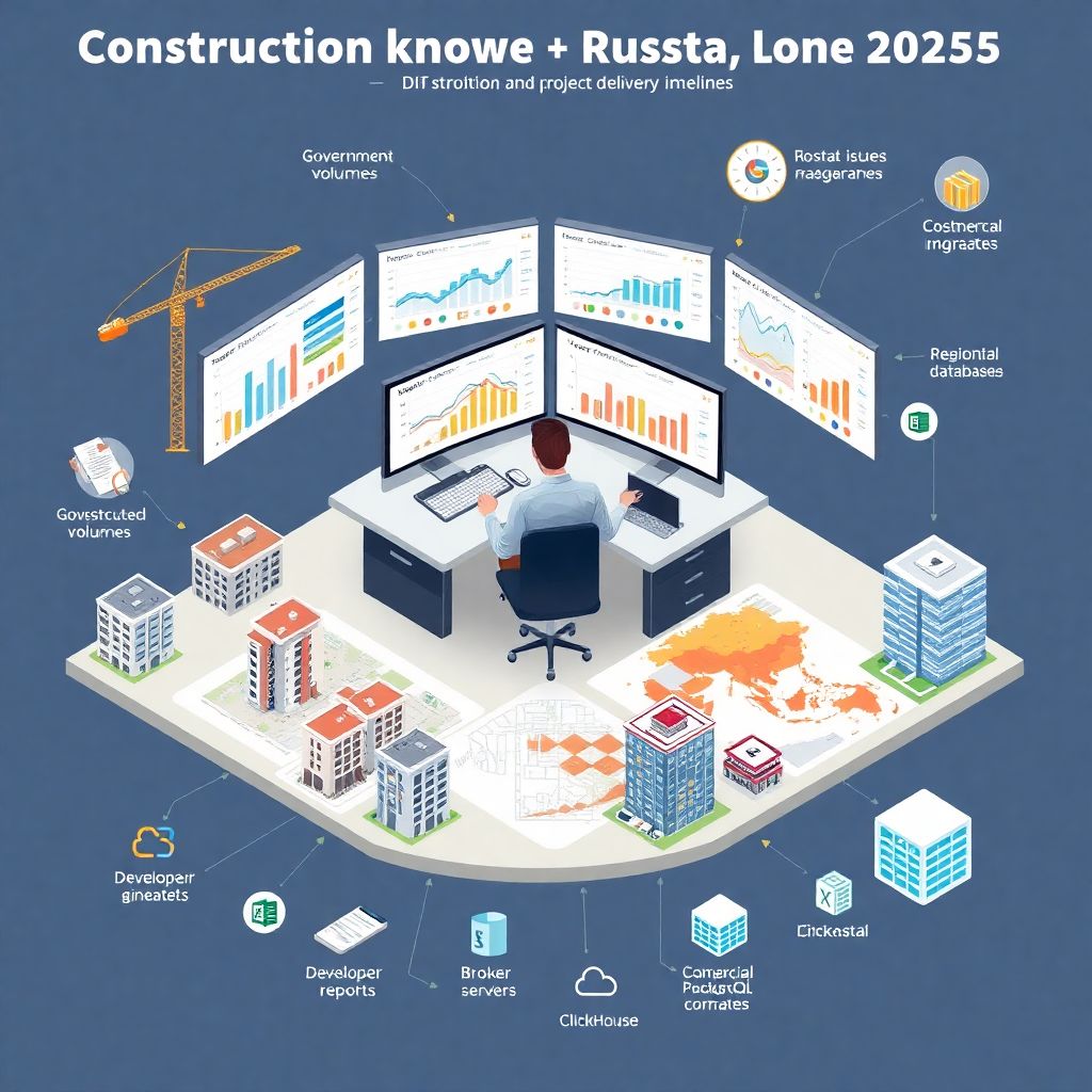 Аналитика объемов строительства и сдачи объектов: ключевые тенденции рынка