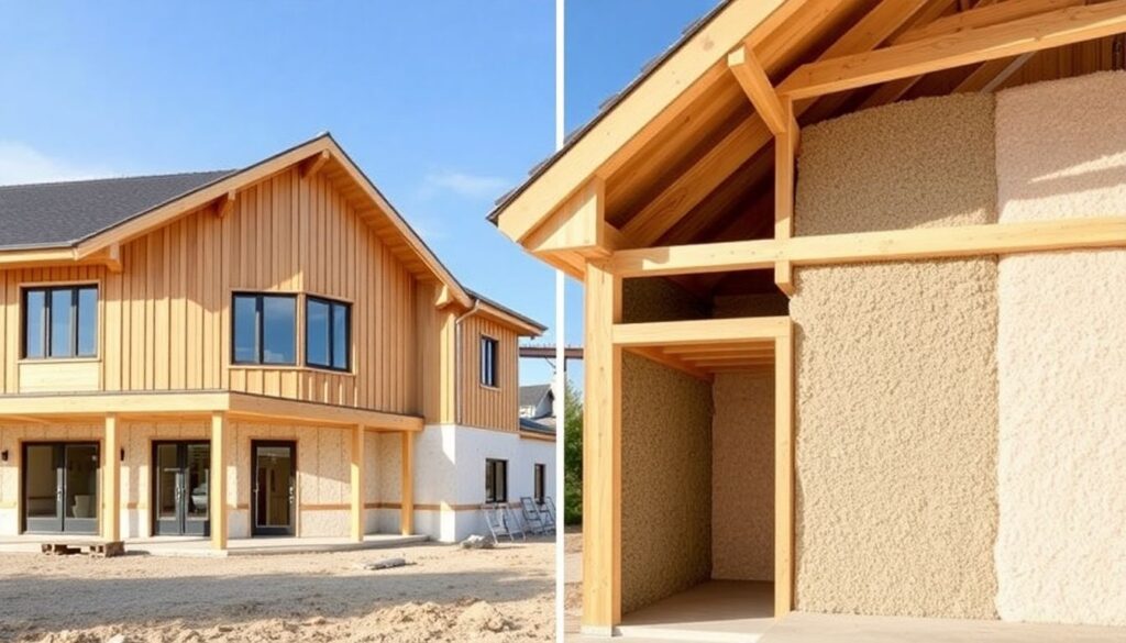 Эко-материалы и их влияние на сроки строительства - иллюстрация