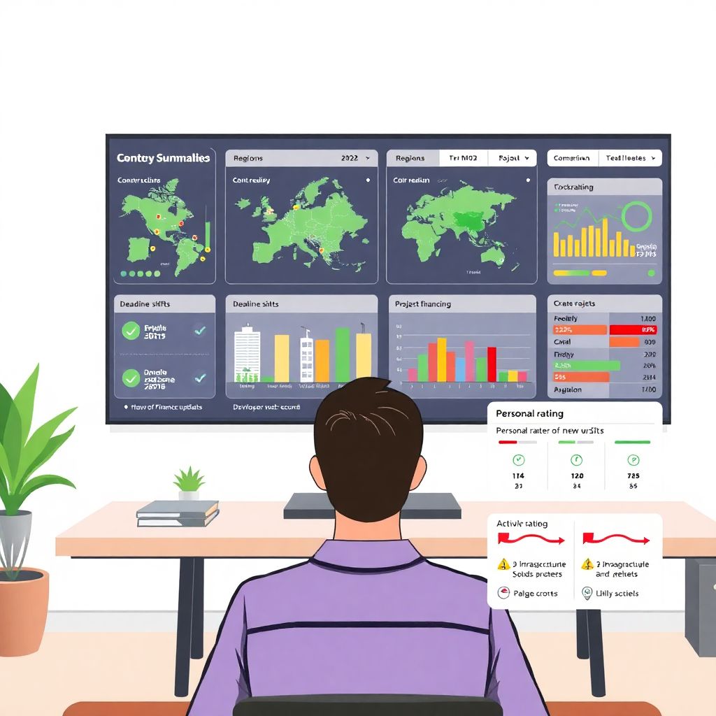Сводка строительных площадок: текущие объекты и статус сдачи по регионам России
