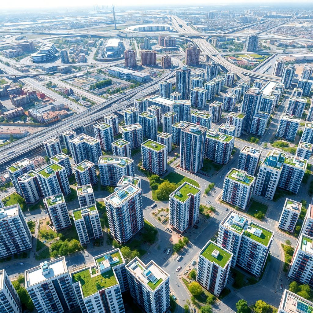 Планы застройки территорий: новые районы и их перспектива развития