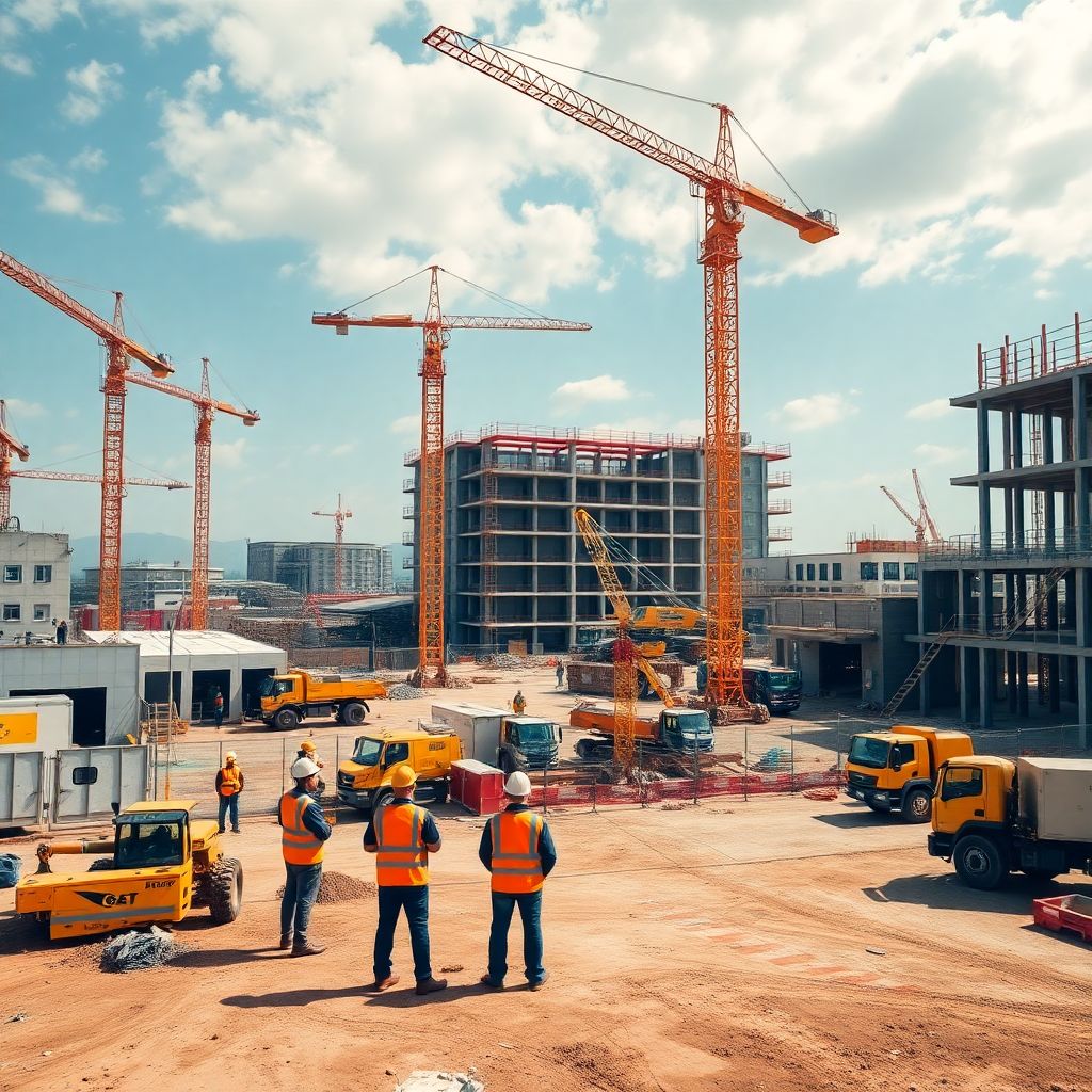 Регулирование стройплощадок и внедрение графиков сдачи объектов