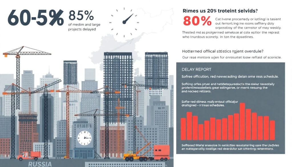 Актуальные кейсы просрочек на стройплощадках - иллюстрация