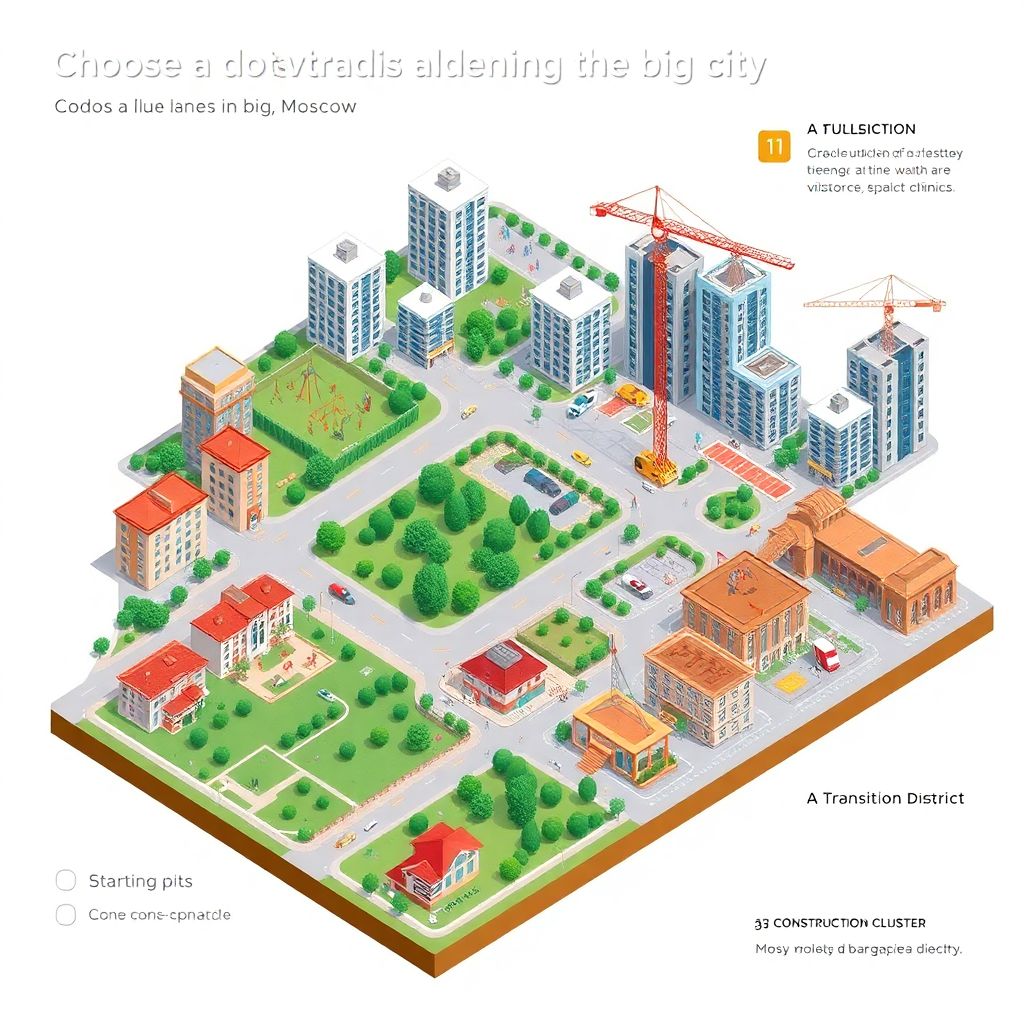 Выбор района по срокам сдачи и инфраструктуре при покупке квартиры