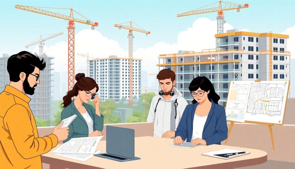 Этапы строительства и сроки сдачи в разных сегментах рынка - иллюстрация