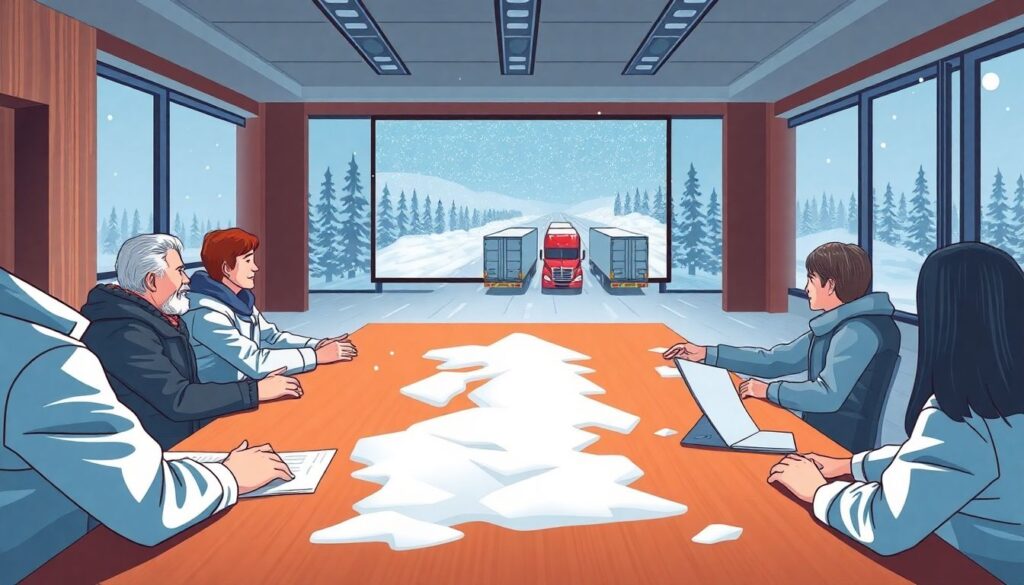 Кейсы задержек из-за погодных условий и их минимизация - иллюстрация