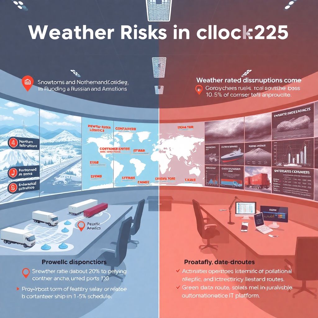 Кейсы задержек из-за погодных условий и способы их минимизации