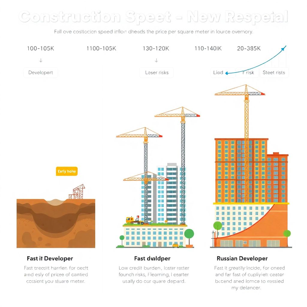 Сделки в строительстве: как скорость влияет на цену квадратного метра