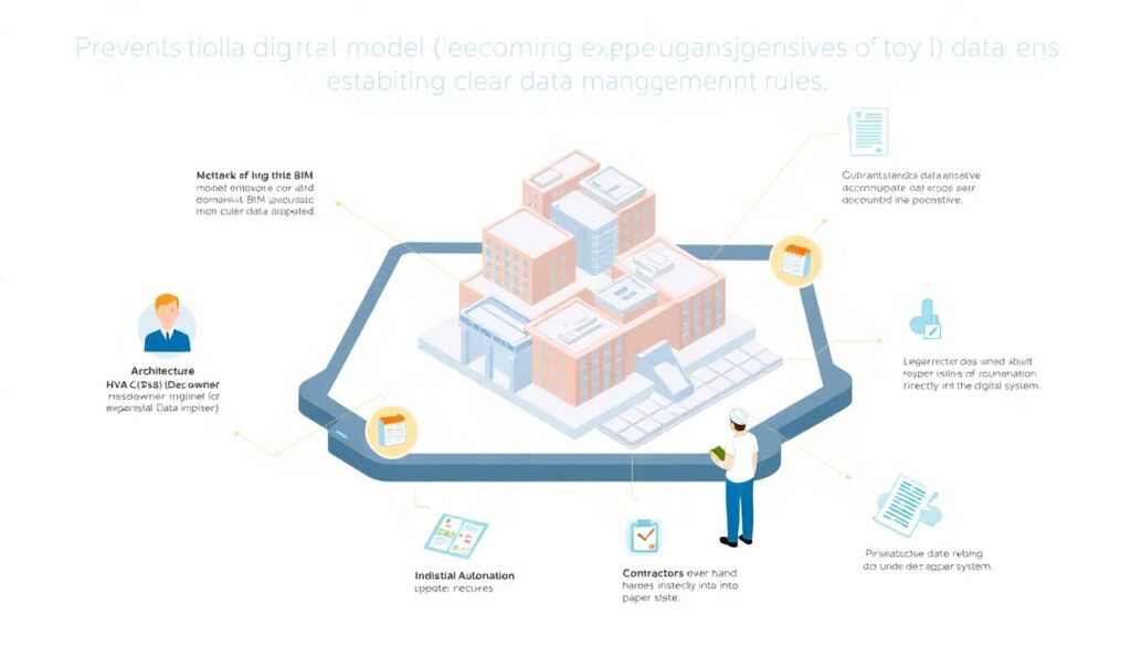 Переход на цифровые двойники зданий и сроки ввода в эксплуатацию - иллюстрация