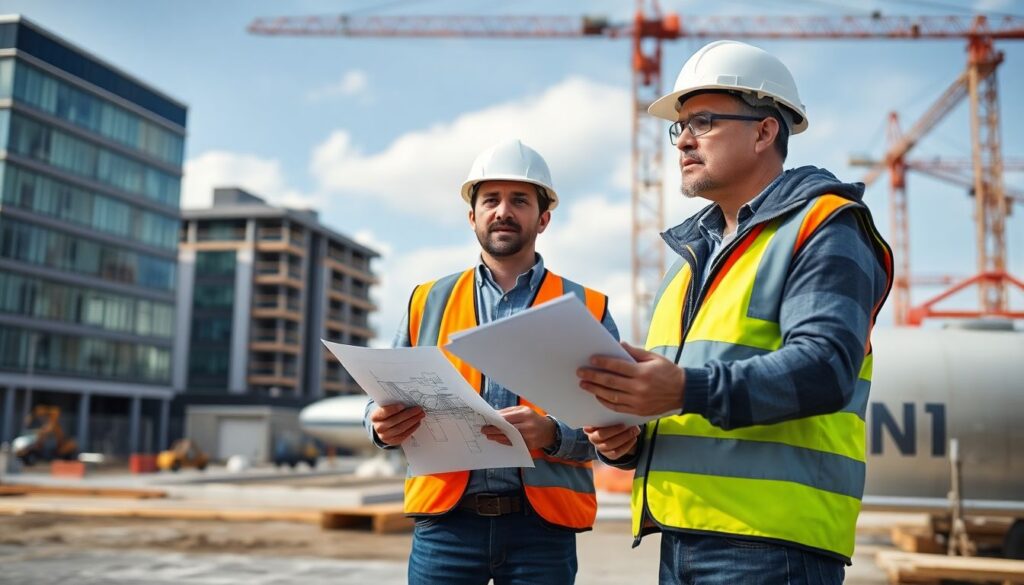 Технический надзор и график сдачи объектов - иллюстрация