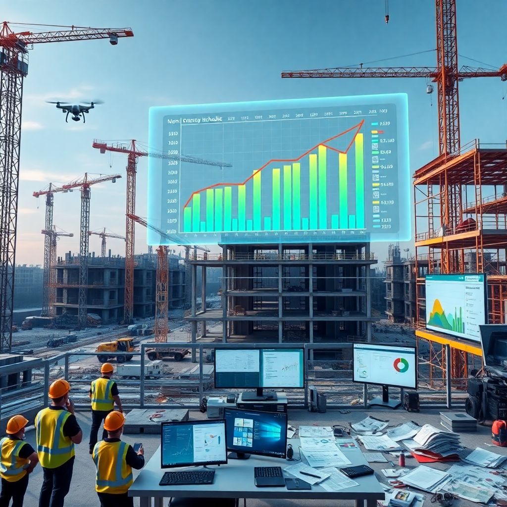 Системы автоматизации на стройплощадке и влияние на график сдачи объектов