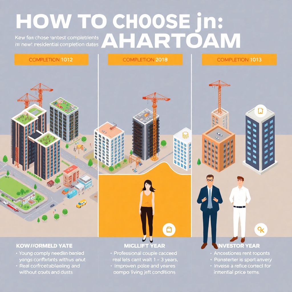 Покупательские предпочтения и влияние даты сдачи на выбор квартиры