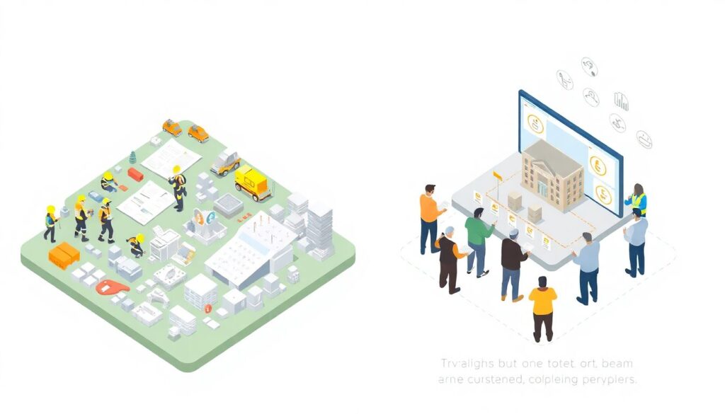 Глобальные тренды в строительстве и их влияние на сроки сдачи - иллюстрация