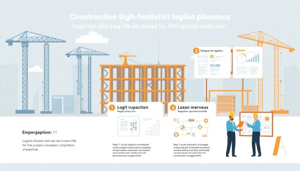 Сроки сдачи и логистика на стройплощадке - иллюстрация