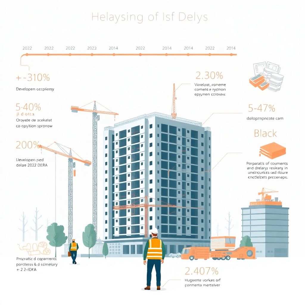 Какие факторы чаще всего вызывают задержки сдачи строительных объектов