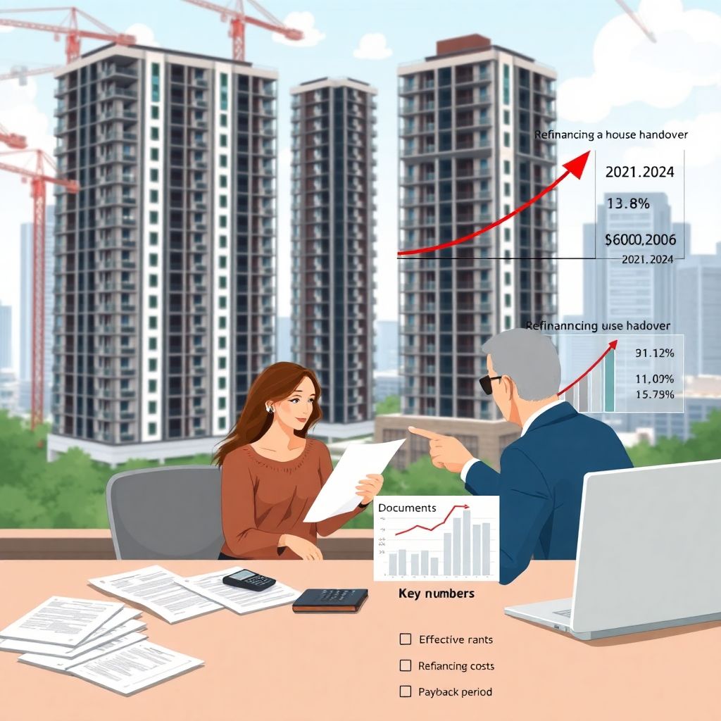 Переговоры с банками о рефинансировании ипотеки в период сдачи жилья