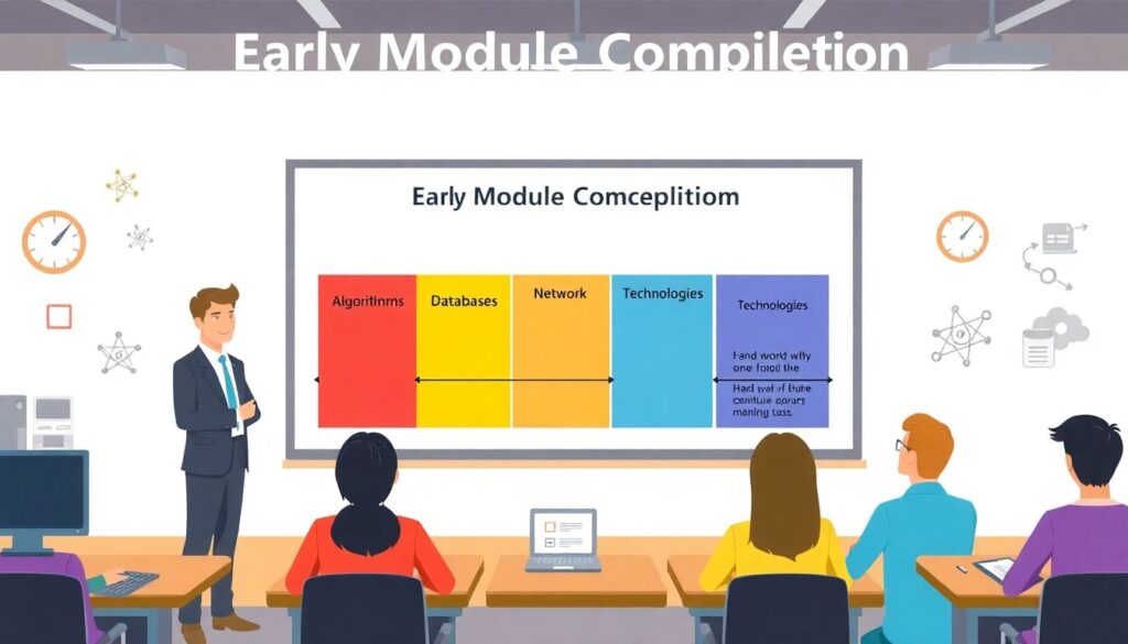 Сроки сдачи и возможность досрочной сдачи по отдельным блокам - иллюстрация