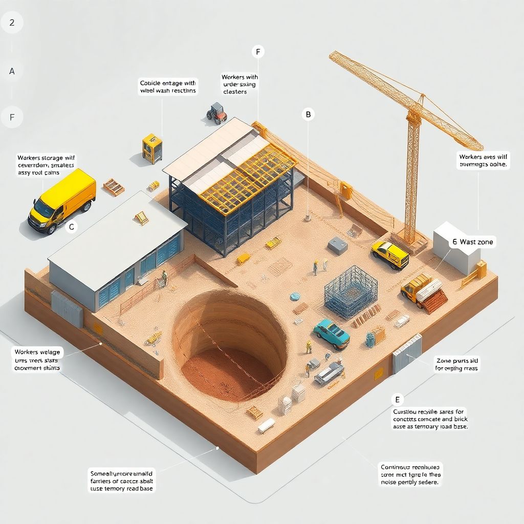 Как строят безопасные и экологичные стройплощадки на современном строительстве