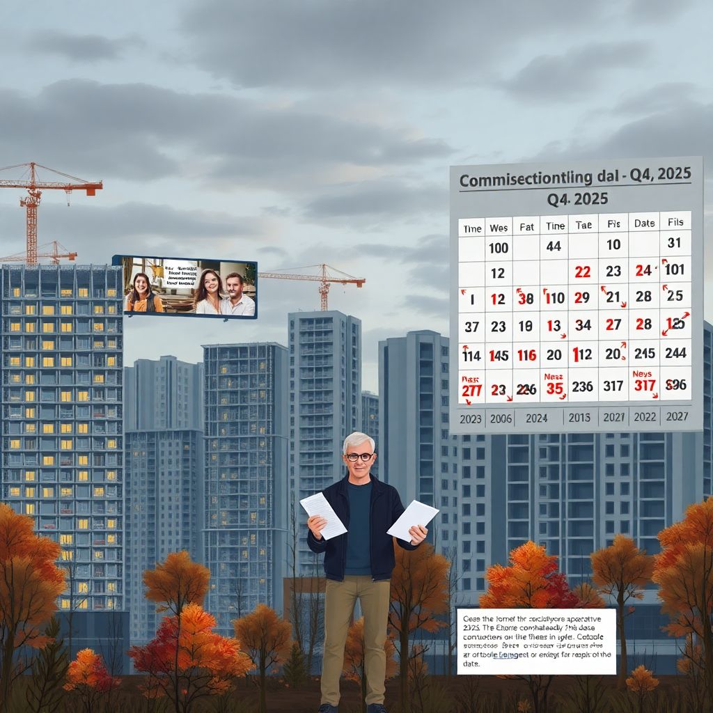 Прогноз сроков сдачи жилых комплексов на 2025 год для покупателей жилья