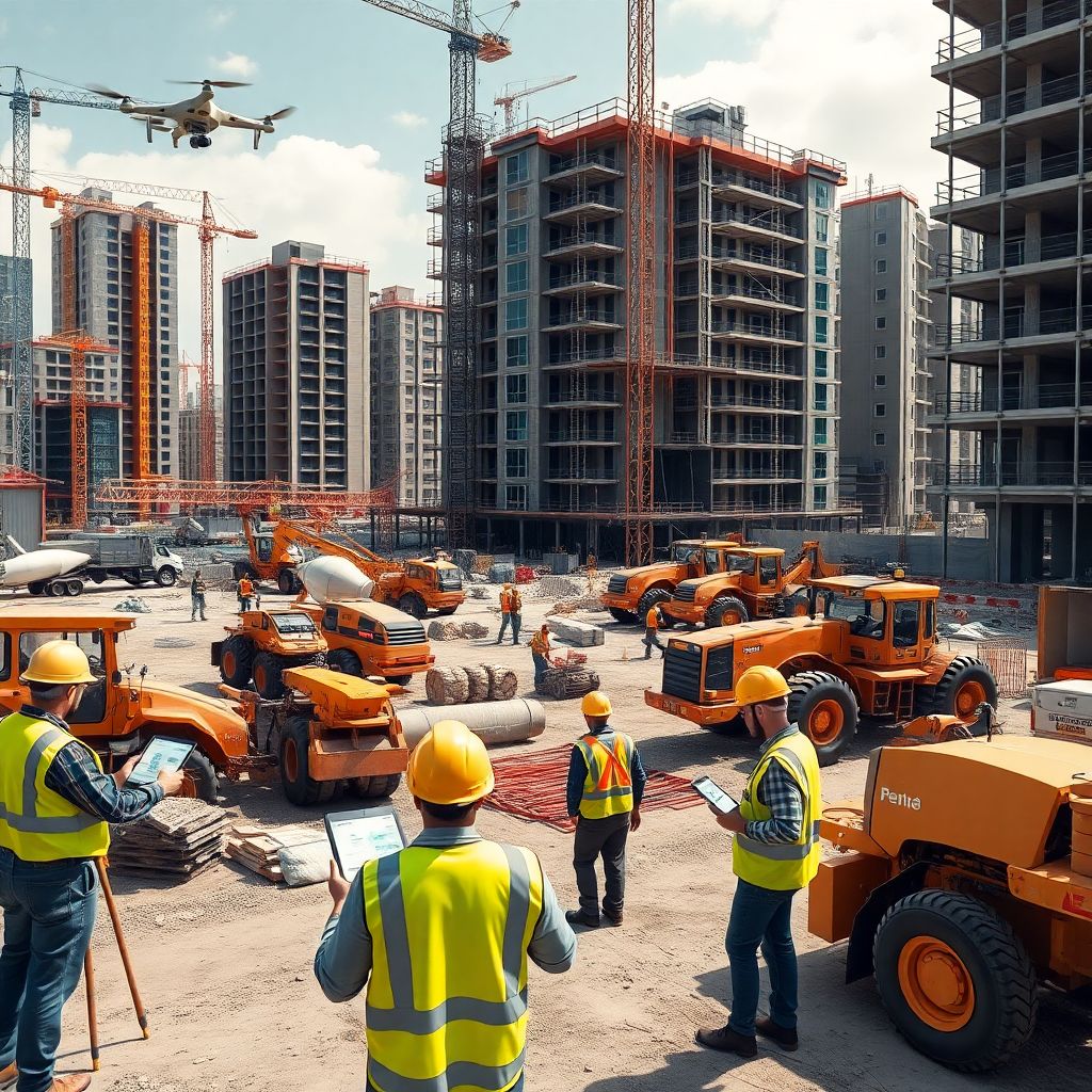 Технологии облегчения работы на стройплощадке для повышения эффективности труда