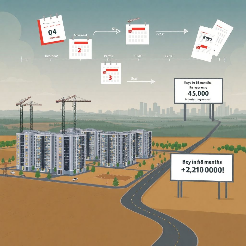 Сроки сдачи в пригородных проектах и их уникальные риски для дольщиков