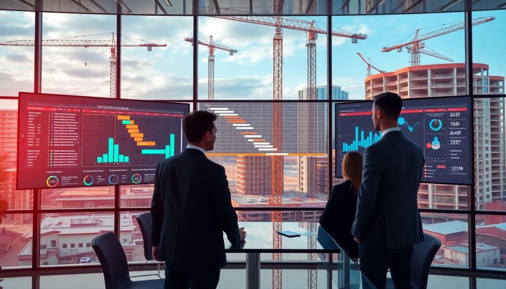 Взгляд аналитиков на график сдачи объектов - иллюстрация