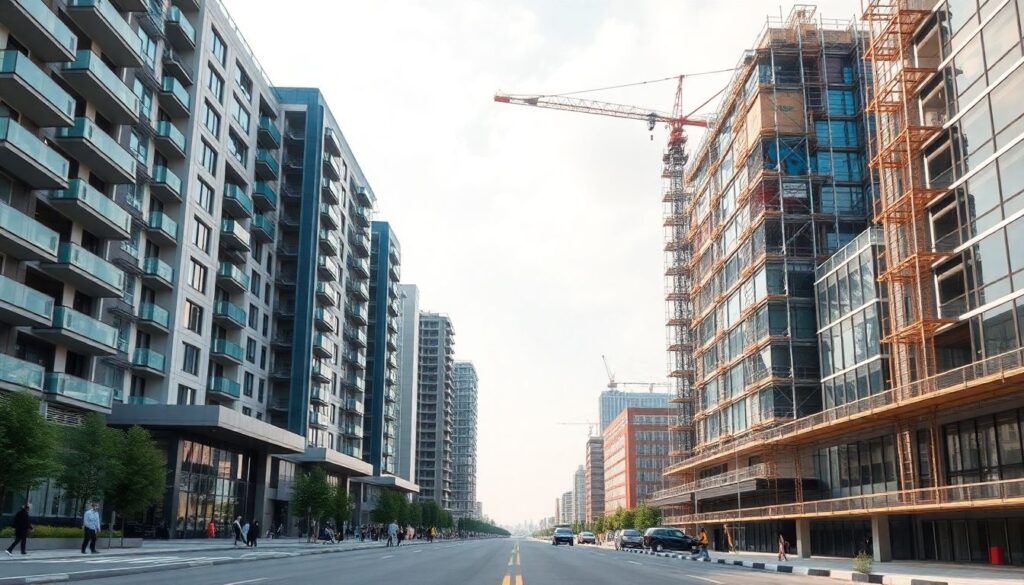 Графики сдачи объектов в коммерческой недвижимости - иллюстрация