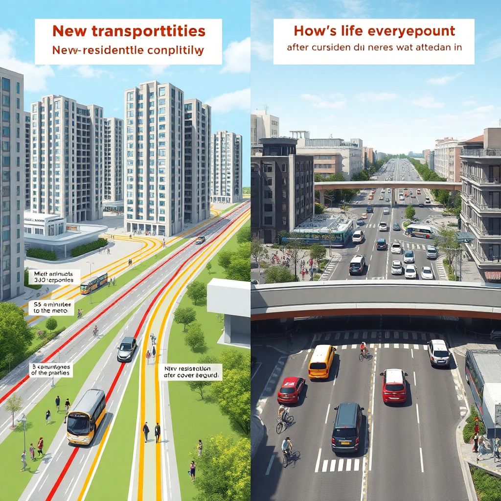 Как изменяется транспортная доступность после сдачи новостройки
