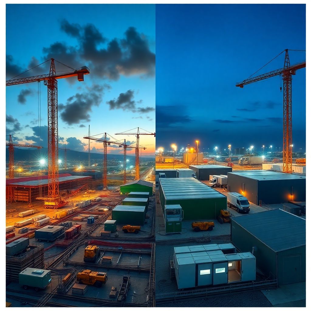 Системы энергосбережения на стройплощадках: как они внедряются на практике