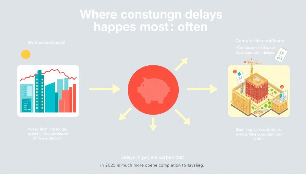 Где чаще всего просрочки сдают объекты - иллюстрация