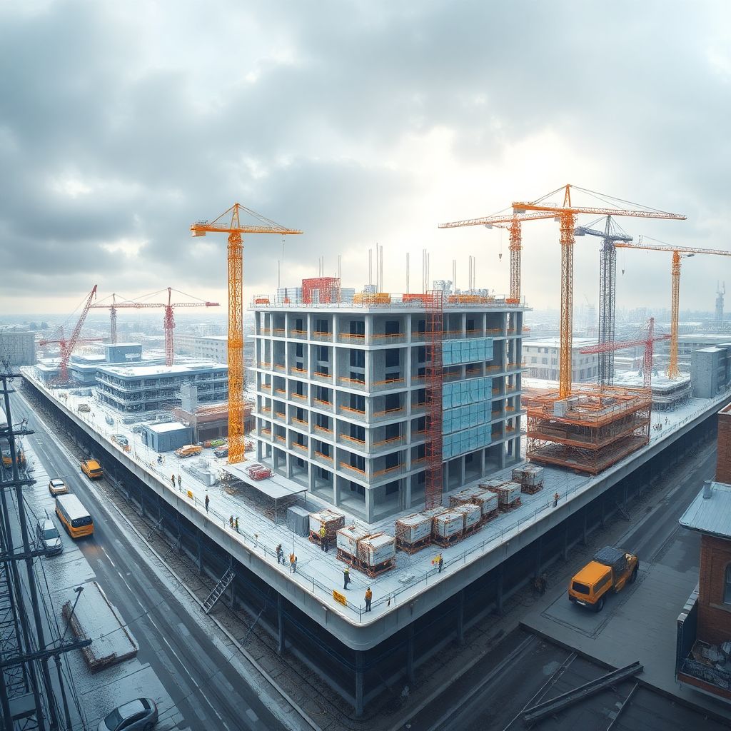 Как погодные условия влияют на интенсивность строительных и дорожных работ