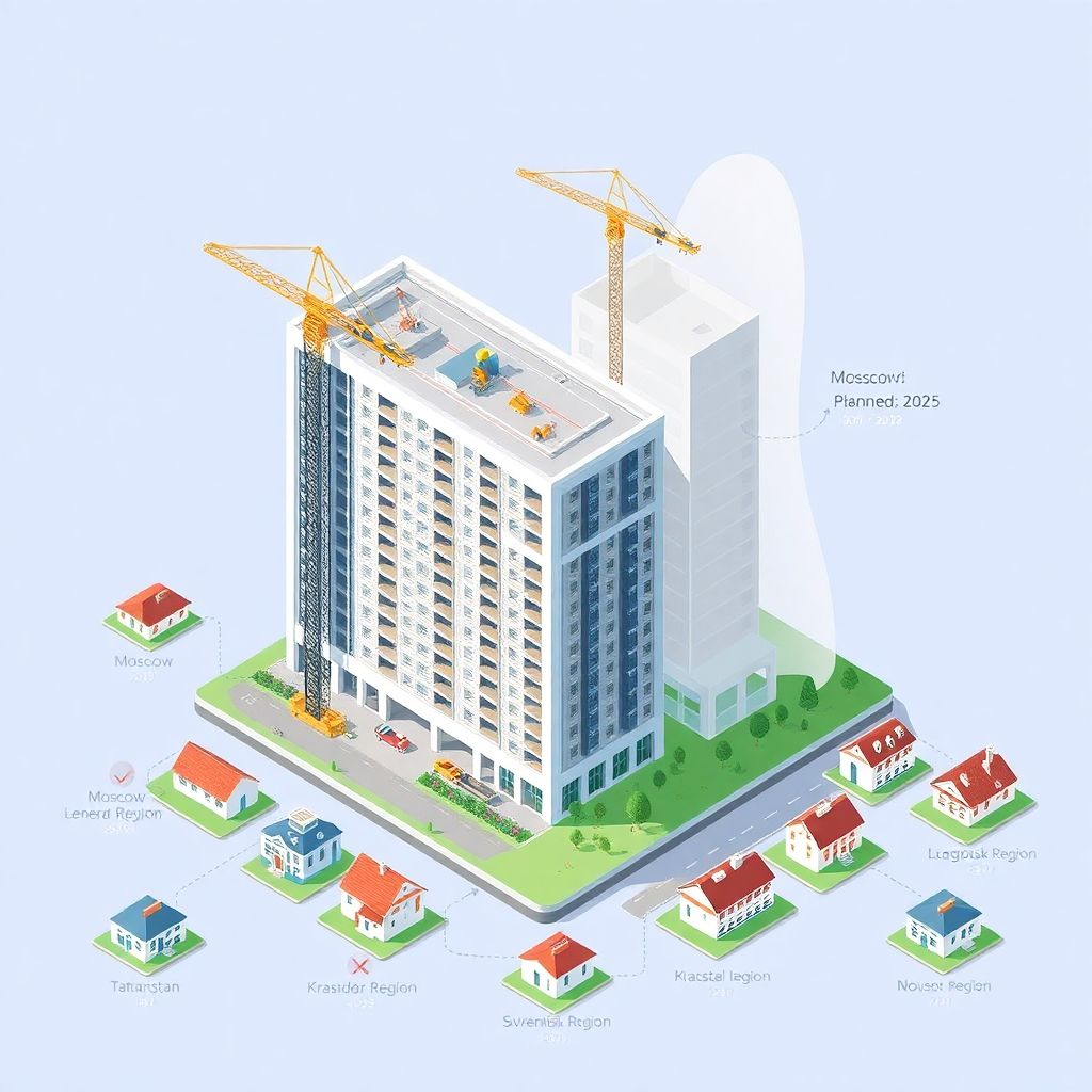 Какие регионы лидируют по срокам сдачи объектов строительства в России