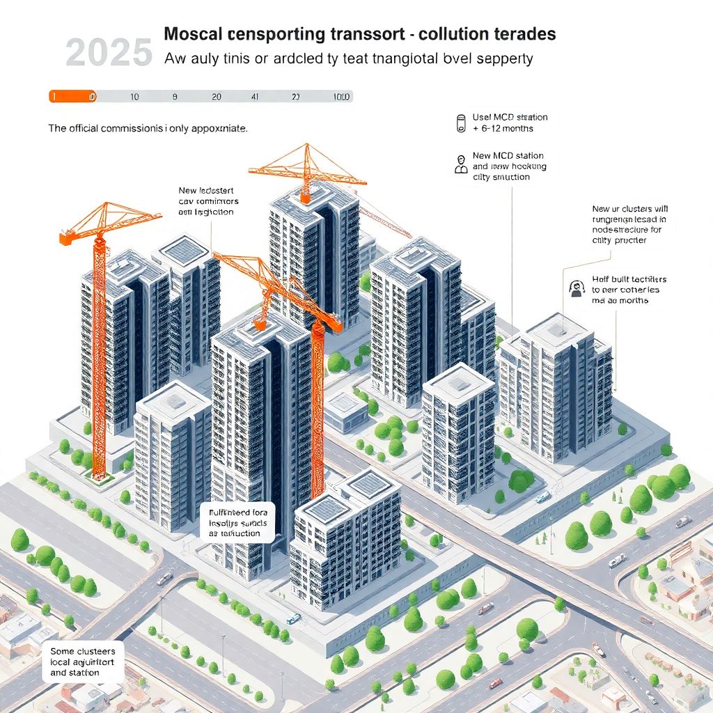 Графики сдачи и транспортная доступность будущих районов новостроек