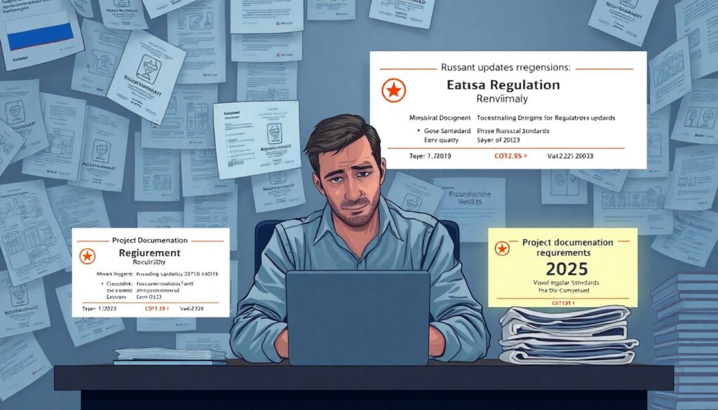 Как меняются требования к проектной документации во времени - иллюстрация