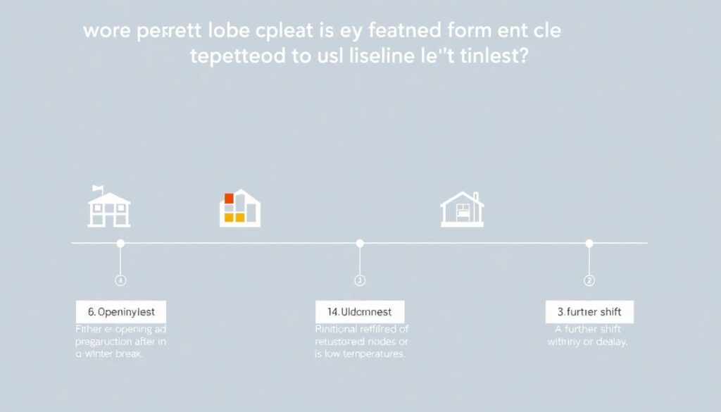 Как влияют сезонные ремонты на сроки сдачи - иллюстрация