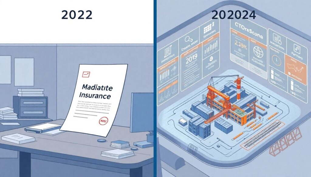 Как меняются требования к страхованию в ходе реализации проекта - иллюстрация