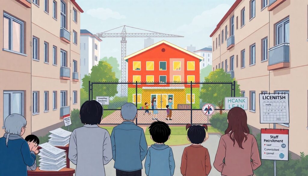 Сроки сдачи и доступность детских садов рядом - иллюстрация