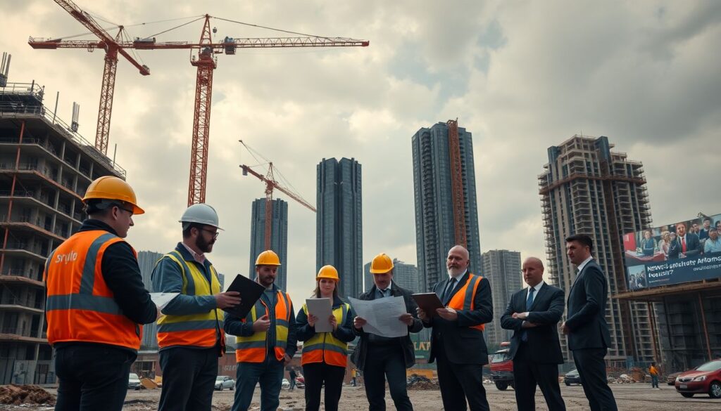 Новости о технических сбоях на стройплощадках и их устранении - иллюстрация