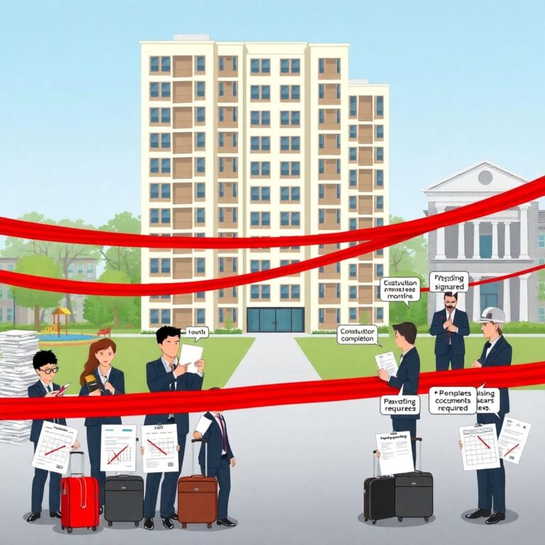 Роль местных органов власти в сроках сдачи объектов строительства