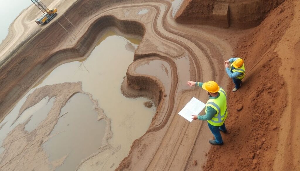 График сдачи и ливневые дожди - иллюстрация