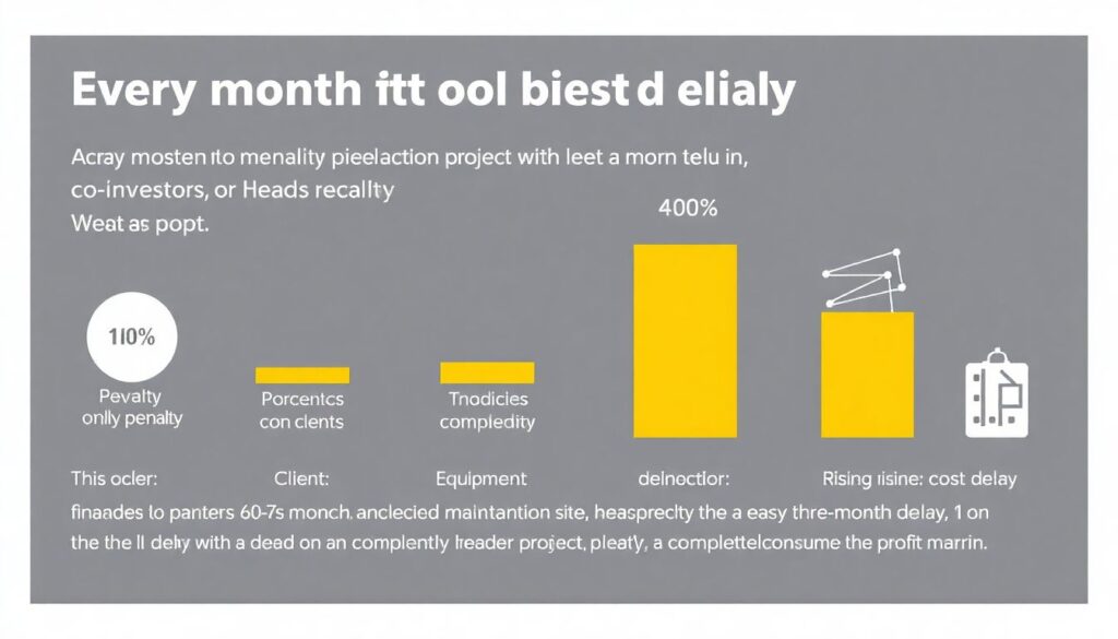 Сроки сдачи и страхование строительных рисков - иллюстрация
